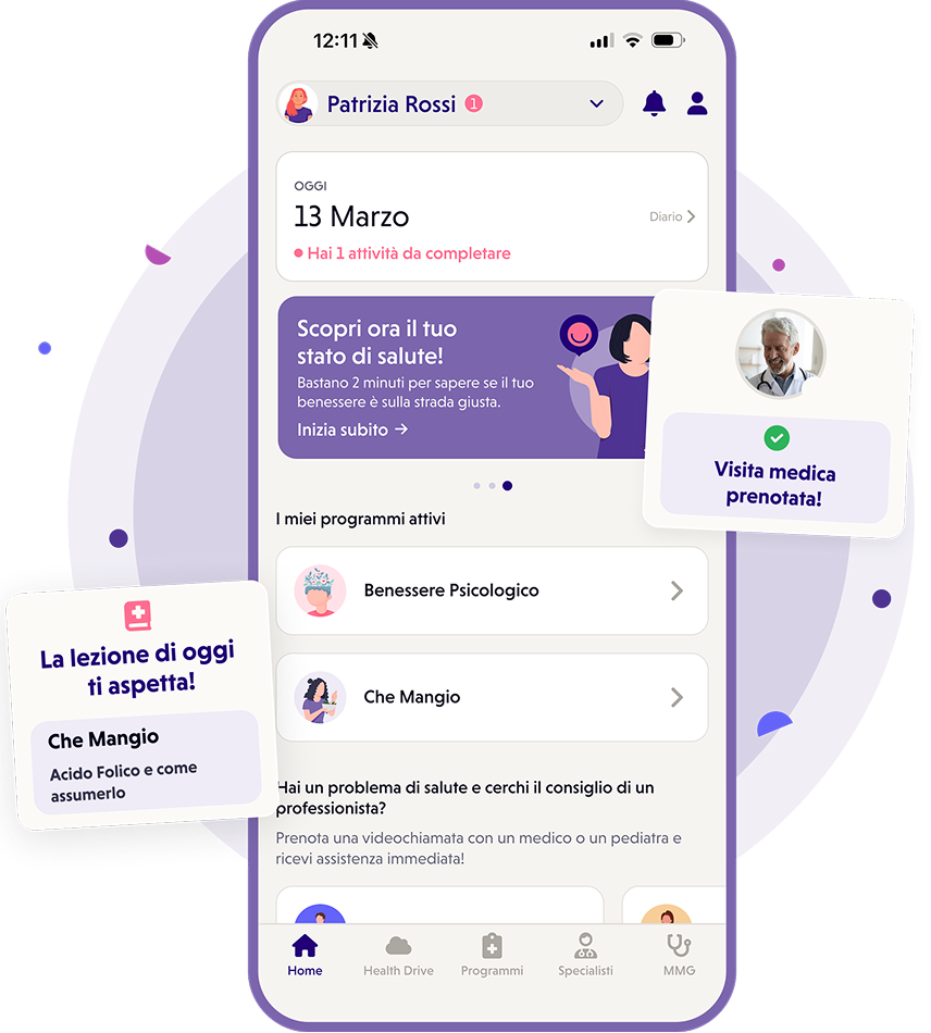 La salute tutta in un'app