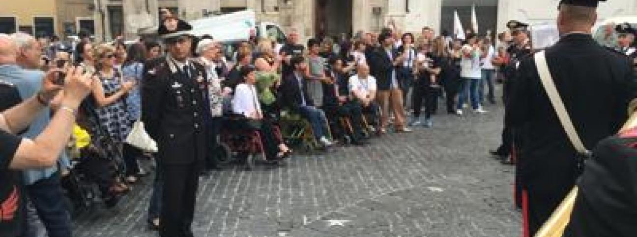 Bikers, politici e medici in piazza per la II Giornata per la distrofia