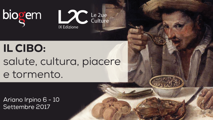IX edizione del Meeting “Le Due Culture”: cibo, salute e cultura il tema di questa edizione