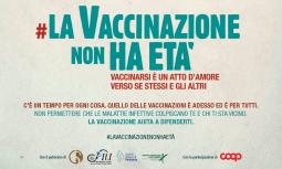 #LaVaccinazioneNonHaEtà, al via la campagna per promuovere i vaccini