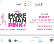 Salute, Donne e Innovazione: Paginemediche a Matera per partecipare al Premio More than Pink