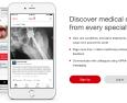 Figure 1: la start-up che permette ai medici di scambiarsi informazioni e conoscenze