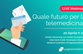 Quale futuro per la telemedicina? Medici ed esperti online il 20 aprile